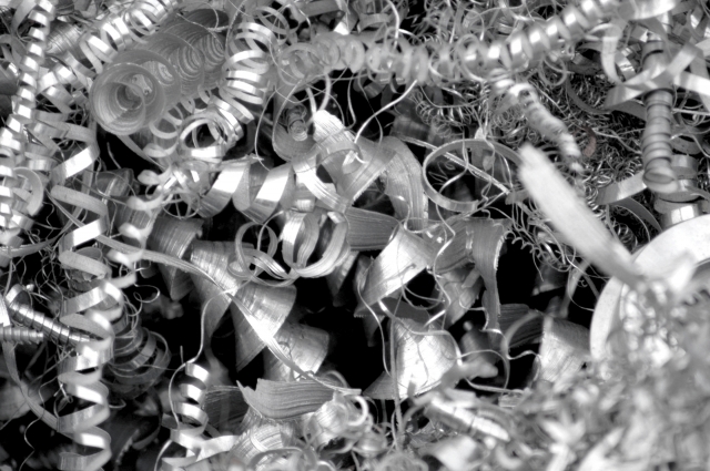 工場の鉄くず・金属くず