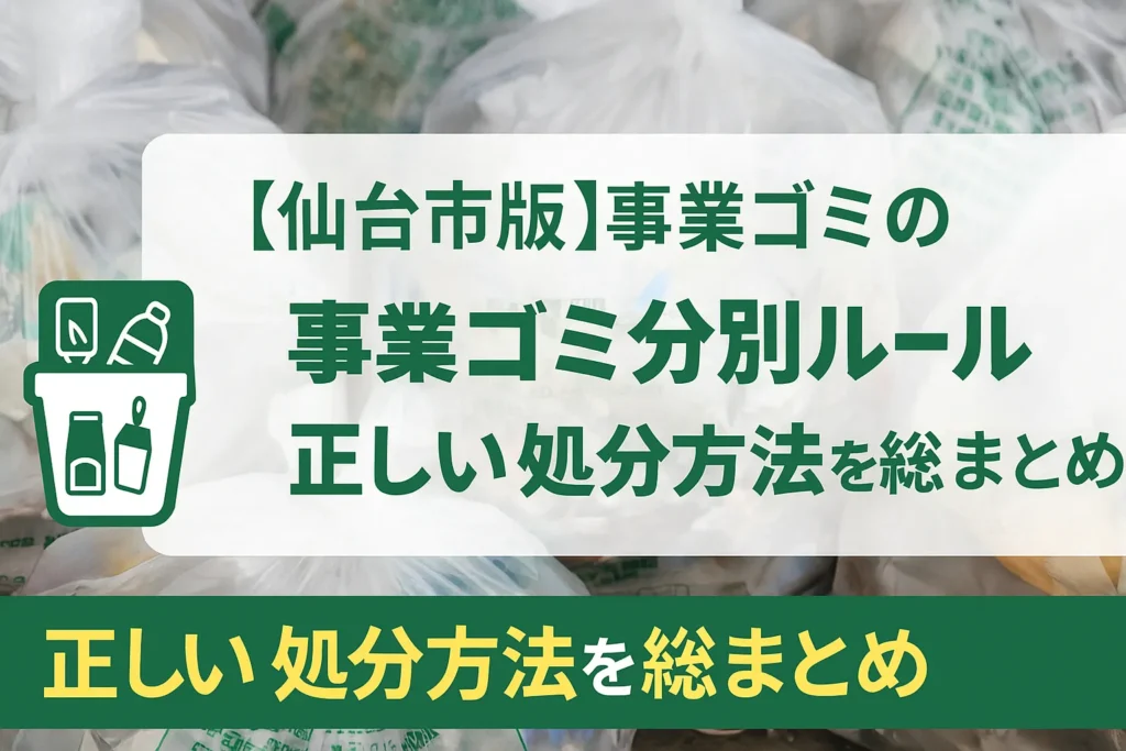 事業ごみ分別