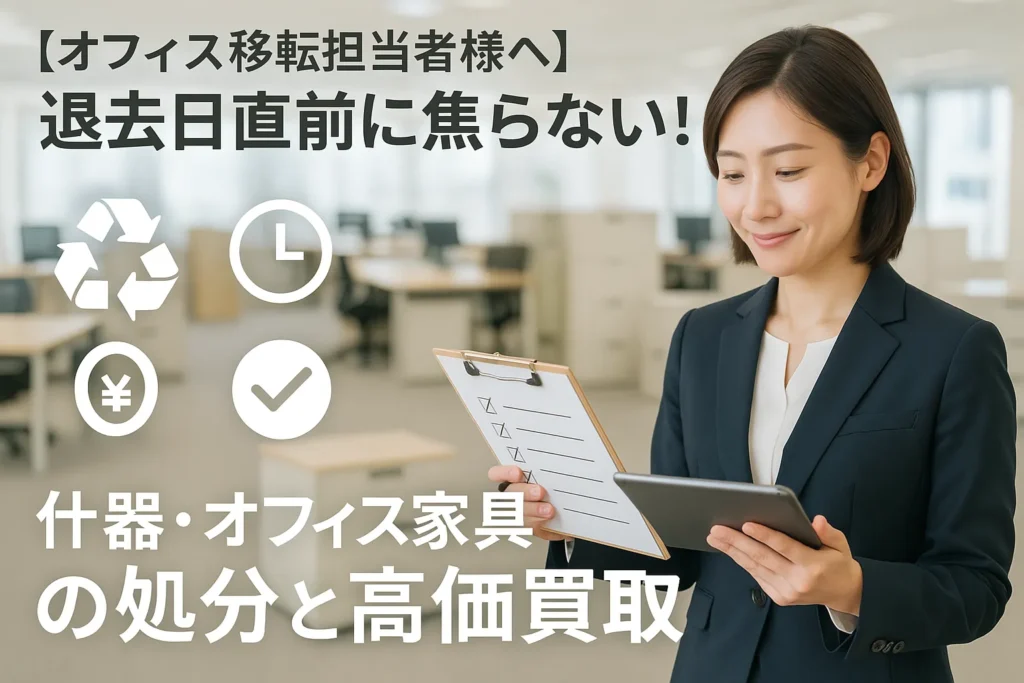 オフィス什器回収